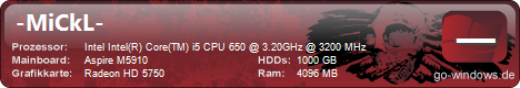 Acer Aspire M5910