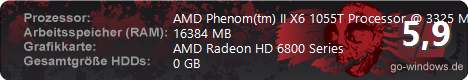 AMD Phemon II X6 1055T