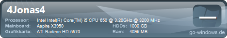 Meine neuer Acer PC