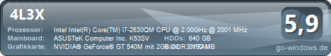 Asus Notebook »X53SV-SX1026V«