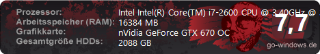 Alex´s Gaming-PC