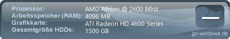 AMD Athlon(tm) II X4 620 Processor 2.6GH