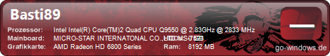 Alter Pc was nun?