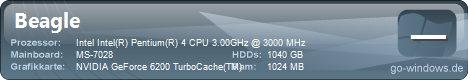Mein PC: :D