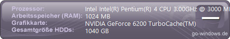 Mein PC: :D