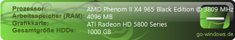 Be4mer HD 5870 + AMD Phenom 2 x4 965 BE