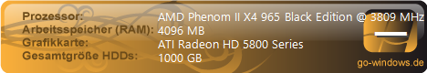 Be4mer HD 5870 + AMD Phenom 2 x4 965 BE