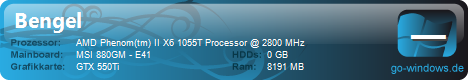 Aufrüstung von einem 6 Jahre alten PC :)