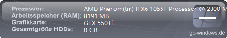 Aufrüstung von einem 6 Jahre alten PC :)
