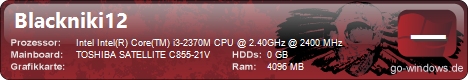 Toshiba Sattelite C855 21V