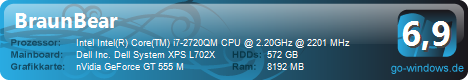 DELL XPS 17 L702X