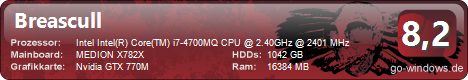 Medion Erazer x7826