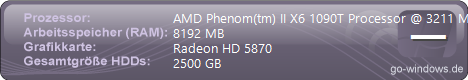 AMD X6 1095T