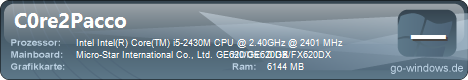 MSI GE620DX-i548w7h