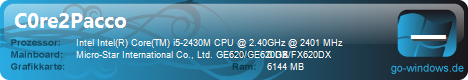 MSI GE620DX-i548w7h