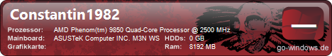 Mein PC zuhause
