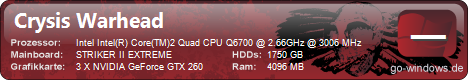 Crysis Warhead Mein PC 