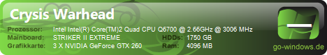 Crysis Warhead Mein PC 