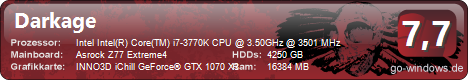 Intel I7 3770K