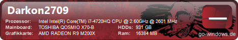 TOSHIBA QOSMIO X70-B