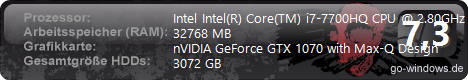 MSI GS73VRG StealthPro