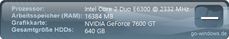 Windows Vista 64 Bit