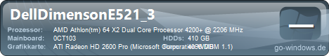 Dell Dimension E521