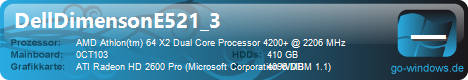 Dell Dimension E521