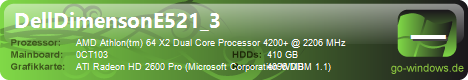 Dell Dimension E521