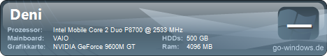 Sony VGN - AW31M
