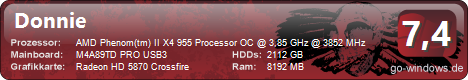 Donnie's Gaming PC