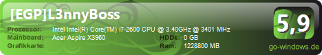 Acer Aspire X960
