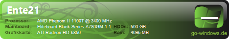 Selbsterstellte AMD POWER!