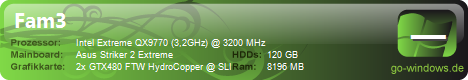 Wassergekühlter Modding und Gaming PC (4-Wege-Wasserkühlung))