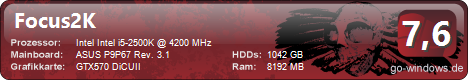 Gaming-PC Focus2K