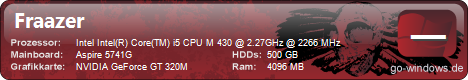 Acer Aspire G