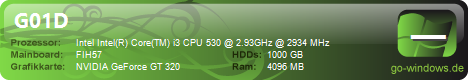 Gold's PC