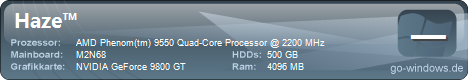 AMD Phenom(tom) 9550 Quad-Core