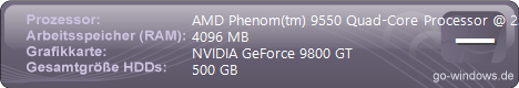 AMD Phenom(tom) 9550 Quad-Core