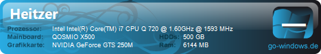 Toshiba Qosmio X500