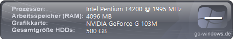 Windows Vista Presario CQ61