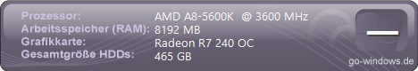 AMD A8 -5600K