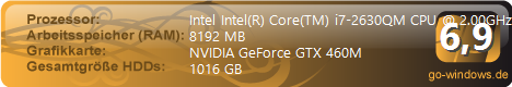 Asus G73 SW (Verkauft)