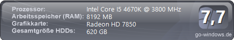 Haswell 1.0 Neues System