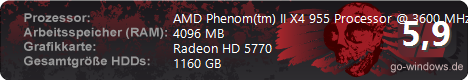 Neuer AMD Phenom Gaming PC