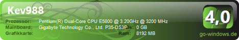 Gigabyte Gamer PC von mir