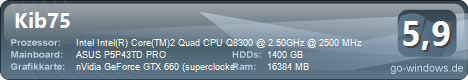 Thermaltake - Q8300 - Asus - EVGA