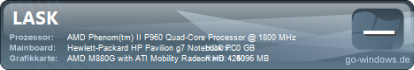 HP Pavilion g7