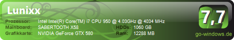 MainPC overclocked
