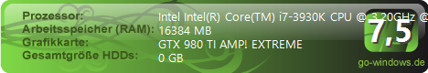 Gaming PC Nvidia+Intel Power GTX 980Ti AMP! EXTREME